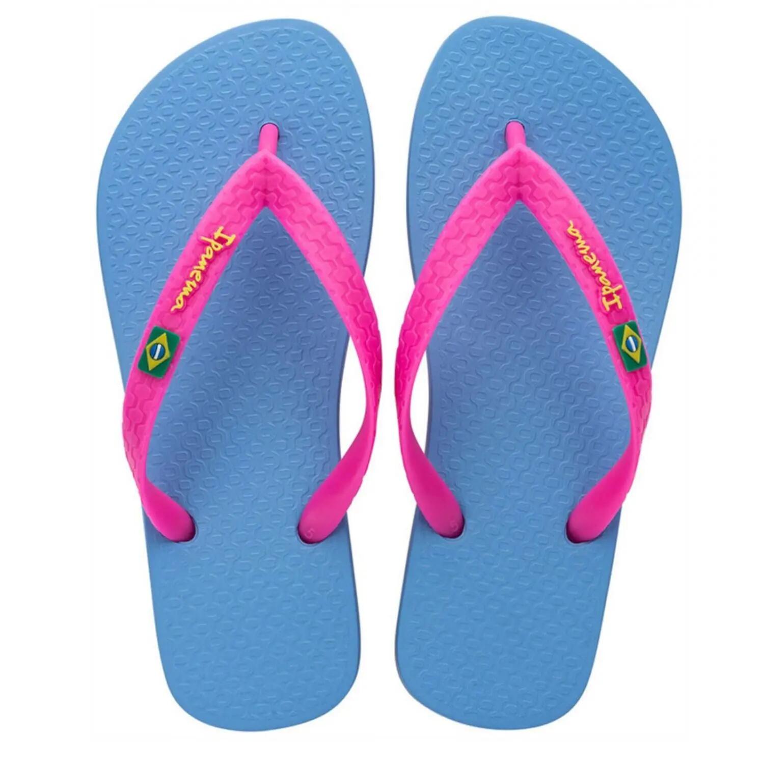 Damen-Flip-Flops Ipanema Clas Brasil II Zehentrenner Blau Pool 2/7