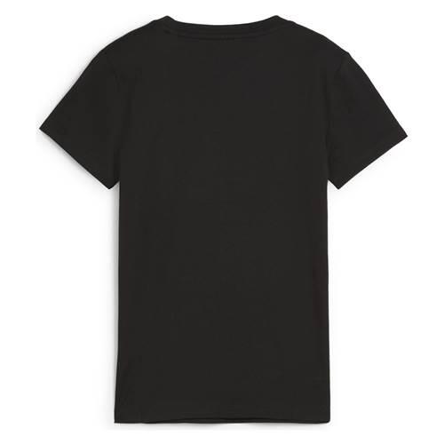T-shirt ESS+ LOGO LAB da donna PUMA Black 2/6