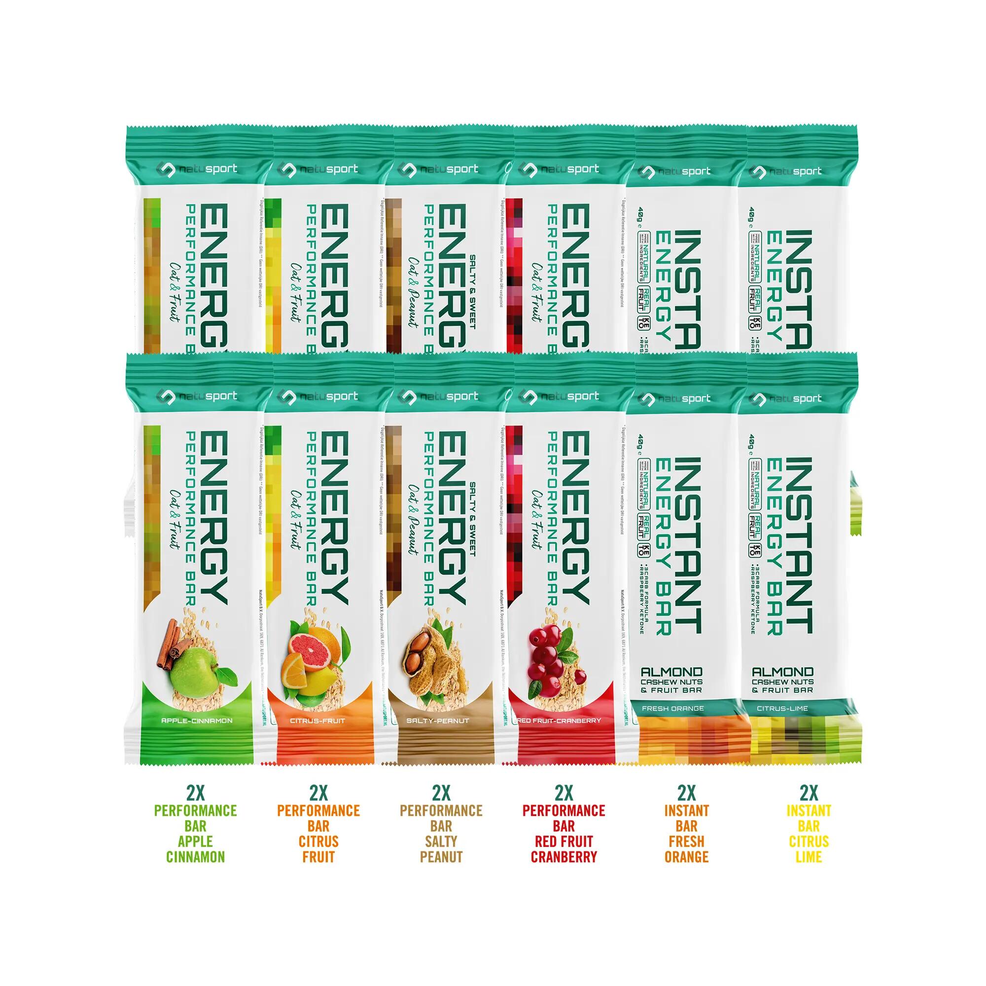 Variety Pack Bars - Combinatieverpakking sportrepen - 12 stuks 3/5