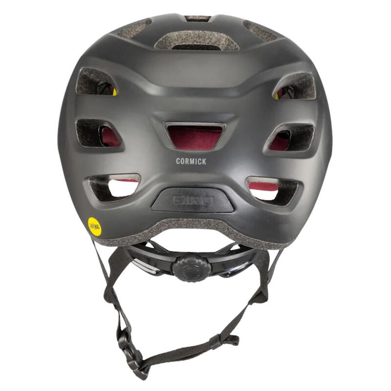 Casca de bicicletă Giro Cormick Mips unisex gri cu vizieră