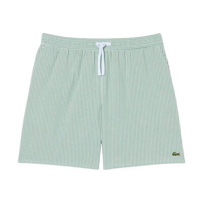 Costume da bagno Lacoste modello Bañador Lacoste Mid Length Striped T per uomini