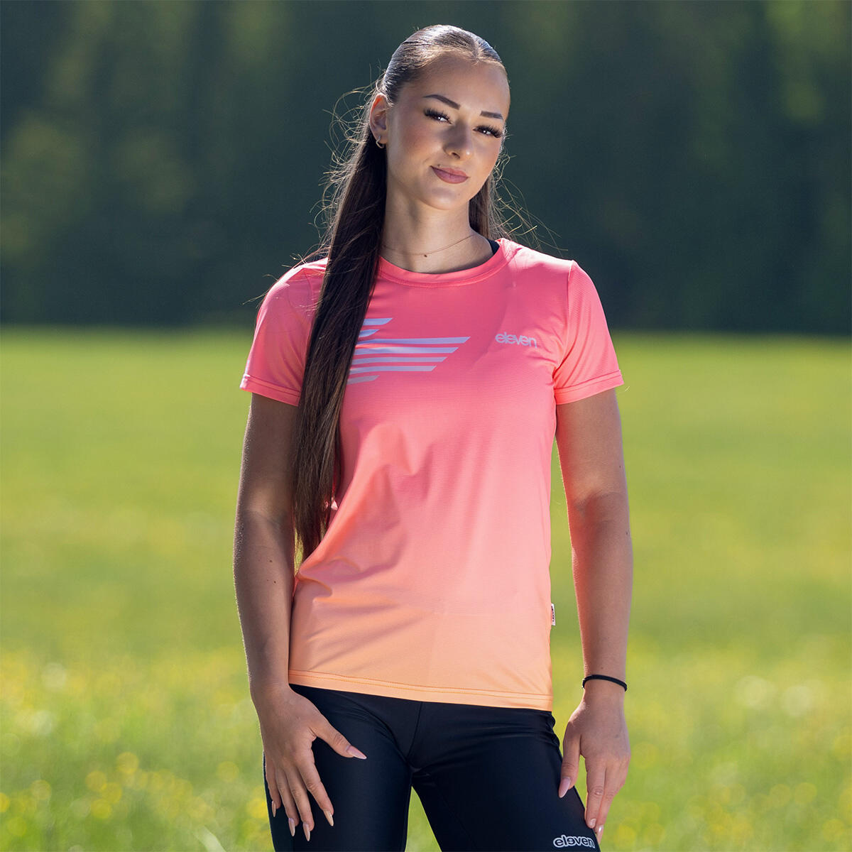 Dámské tričko Eleven Annika Drift Coral 5/6