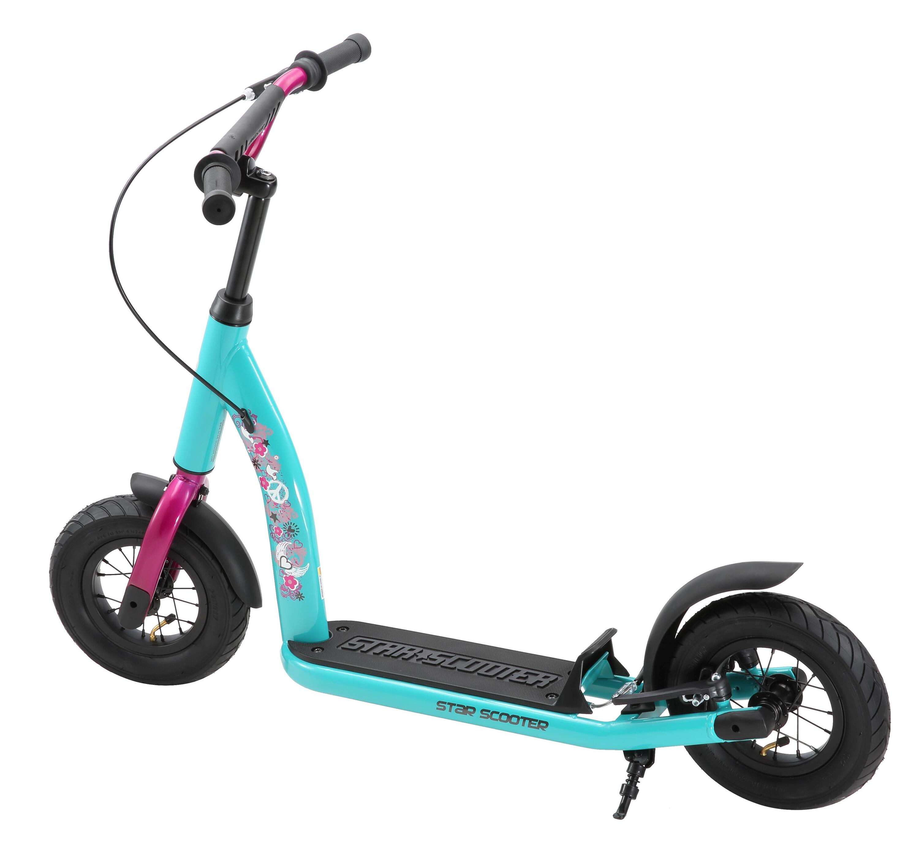 Patinete de ruedas grandes 10", para niños de 5 años, neumáticos de aire, NewGen 3/7