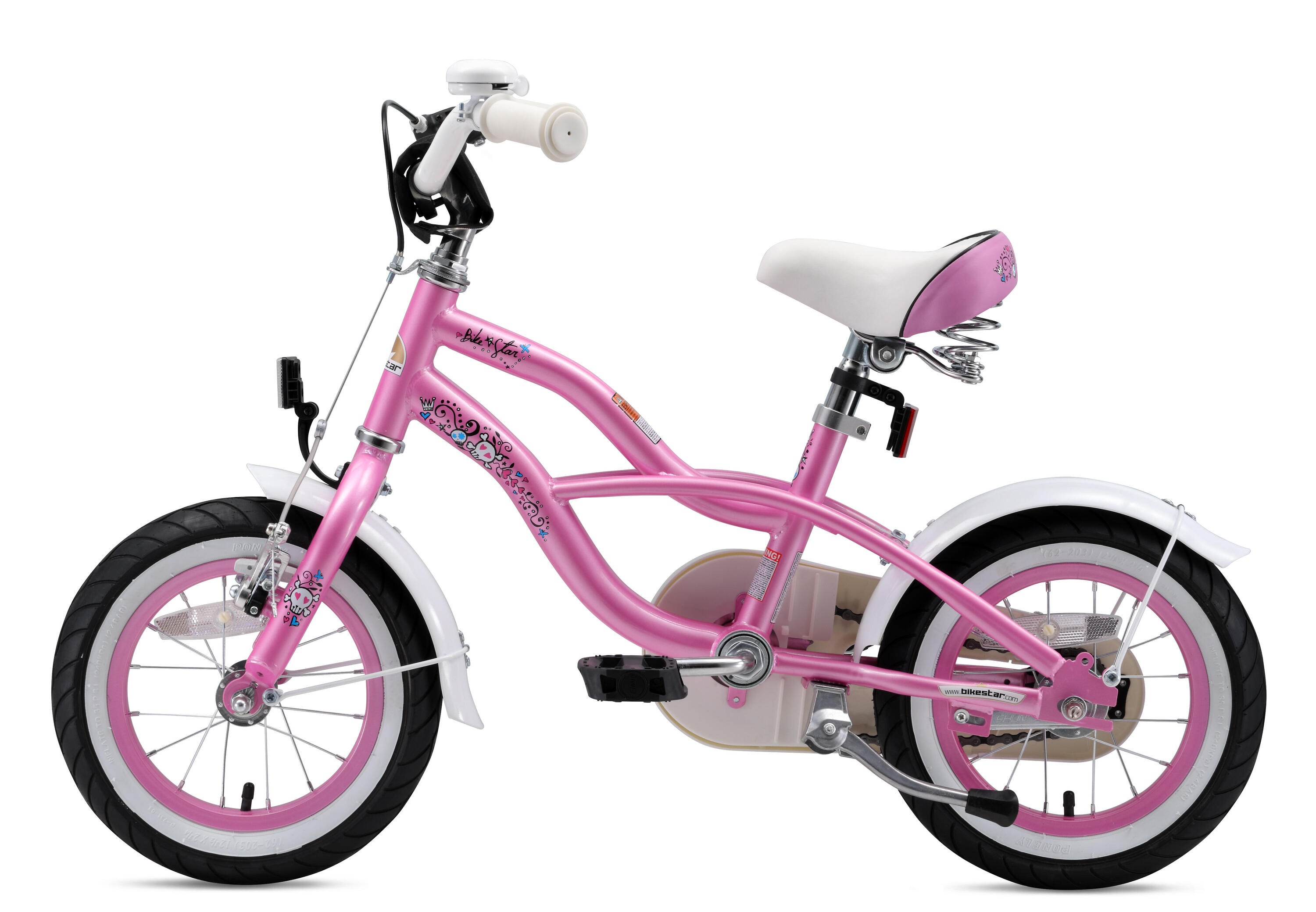 Bicicletta per bambini 12 pollici dai 3 - 5 anni, Cruiser 3/7