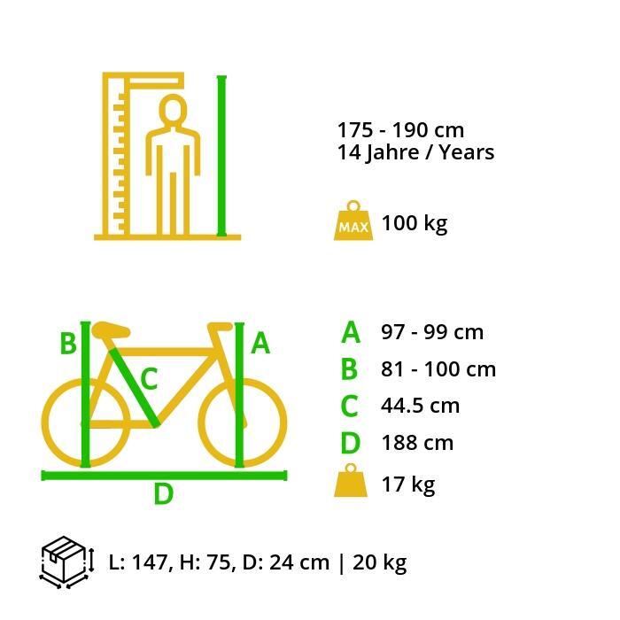 MTB 29" aluminium, vollgefedert, 21 Gang, Scheibenbremse 3/3