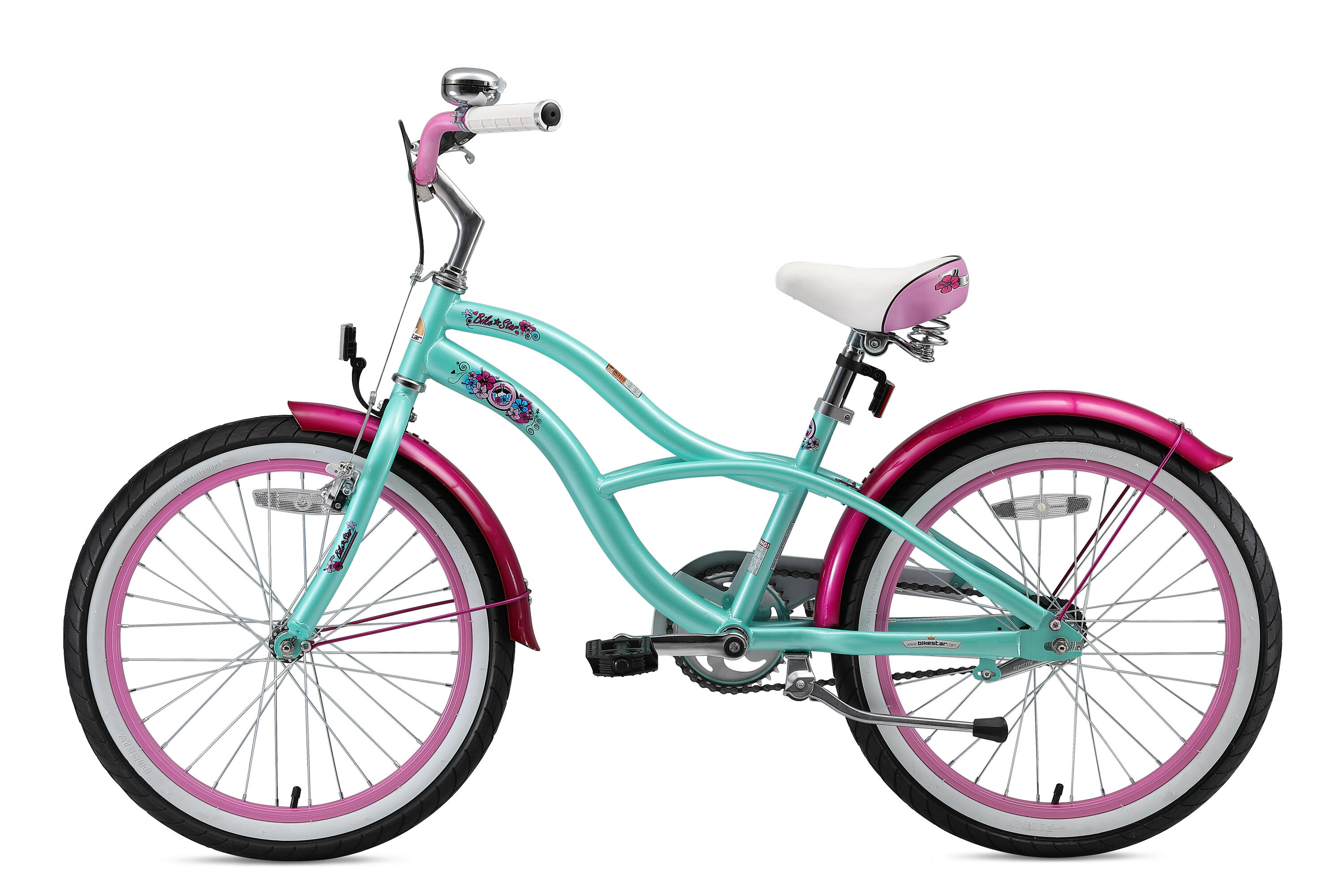 Kinderfiets 20 inch vanaf 6 - 9 jaar, Cruiser 3/7