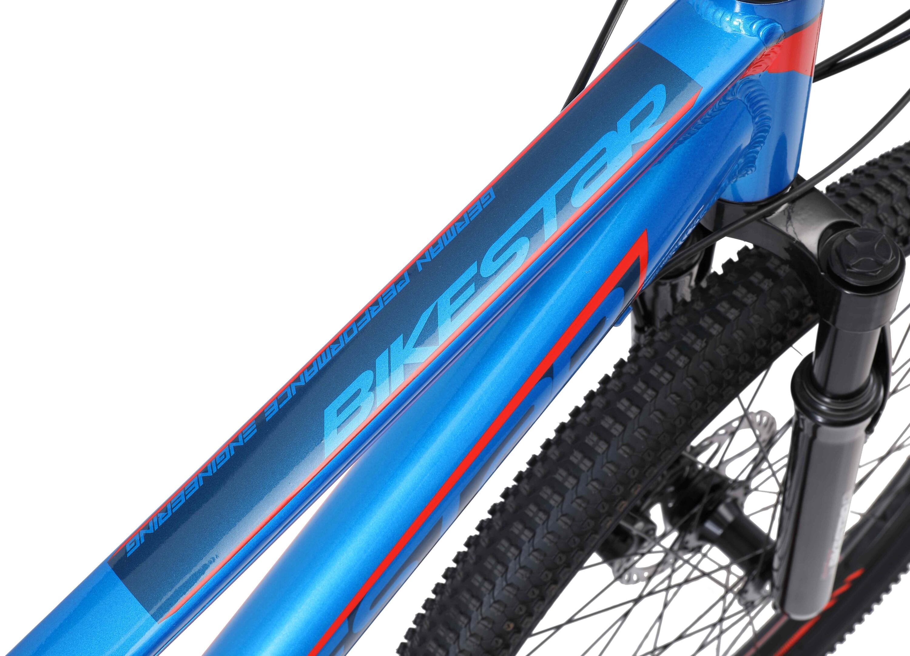 MTB fiets 26" aluminium, hardtail, 21 versnellingen, schijfremmen 6/7