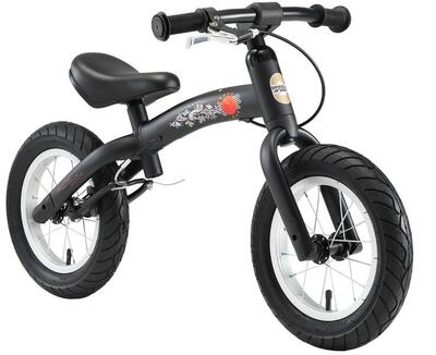 Loopfiets 12 inch 3 jaar 2-in-1