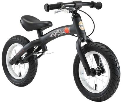 Vélo d'équilibre Bikestar Sport 12 pouces, rose clair