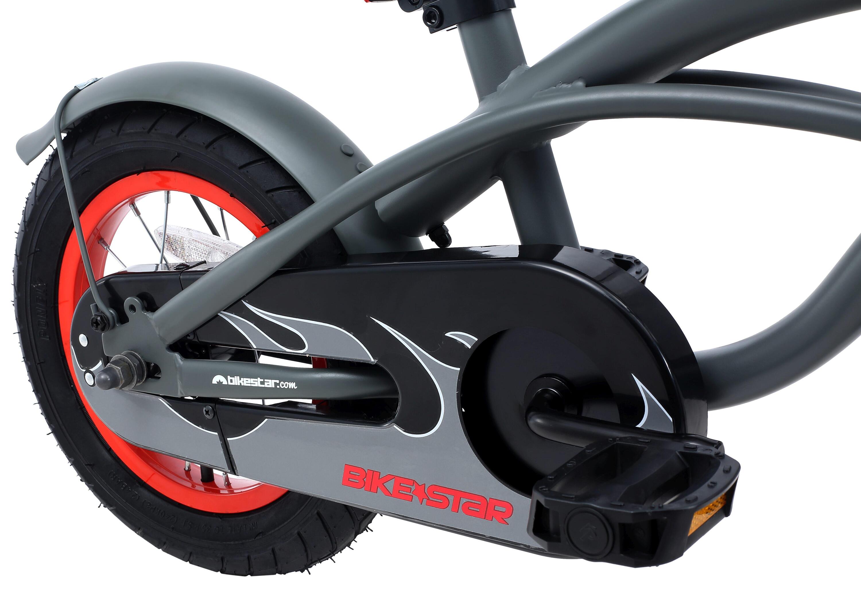 Kinderfiets 12 inch vanaf 3 - 5 jaar, Cruiser 5/7