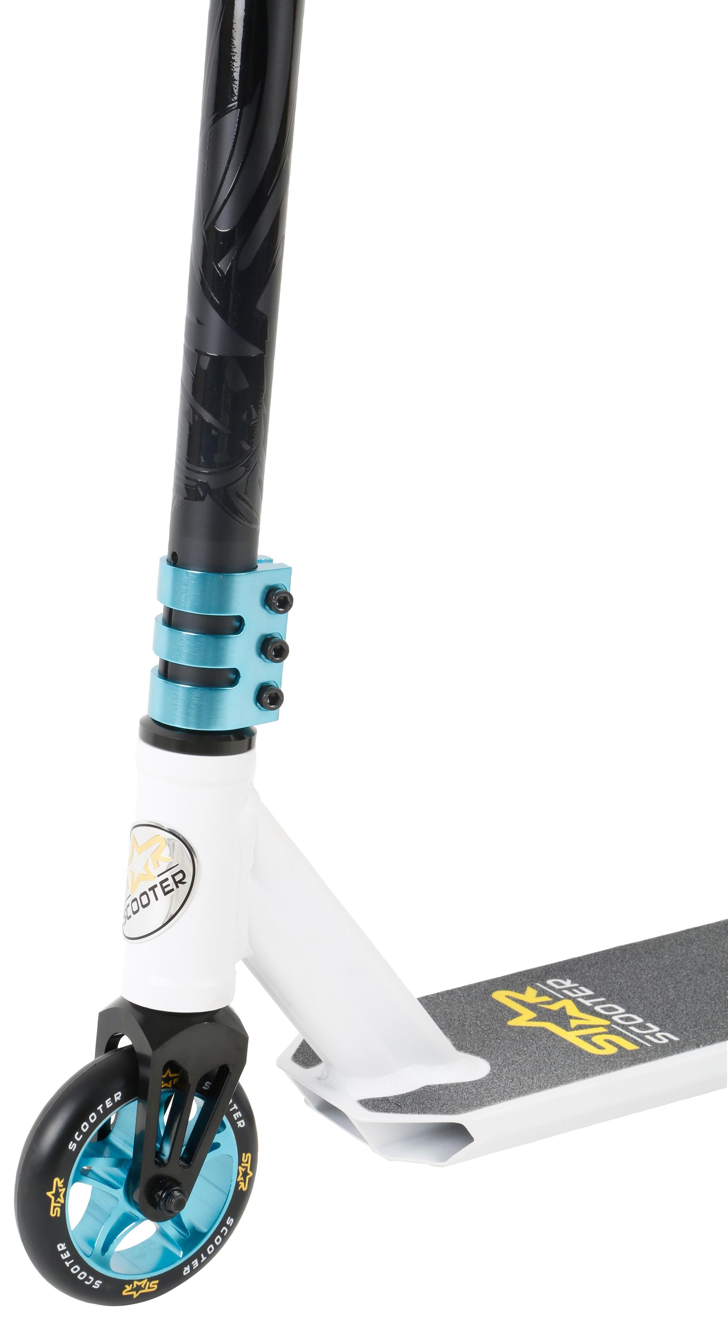 Stunt Scooter semi-professionele 110 mm, Kinderstep vanaf 8 jaar, aluminium, HIC 4/7