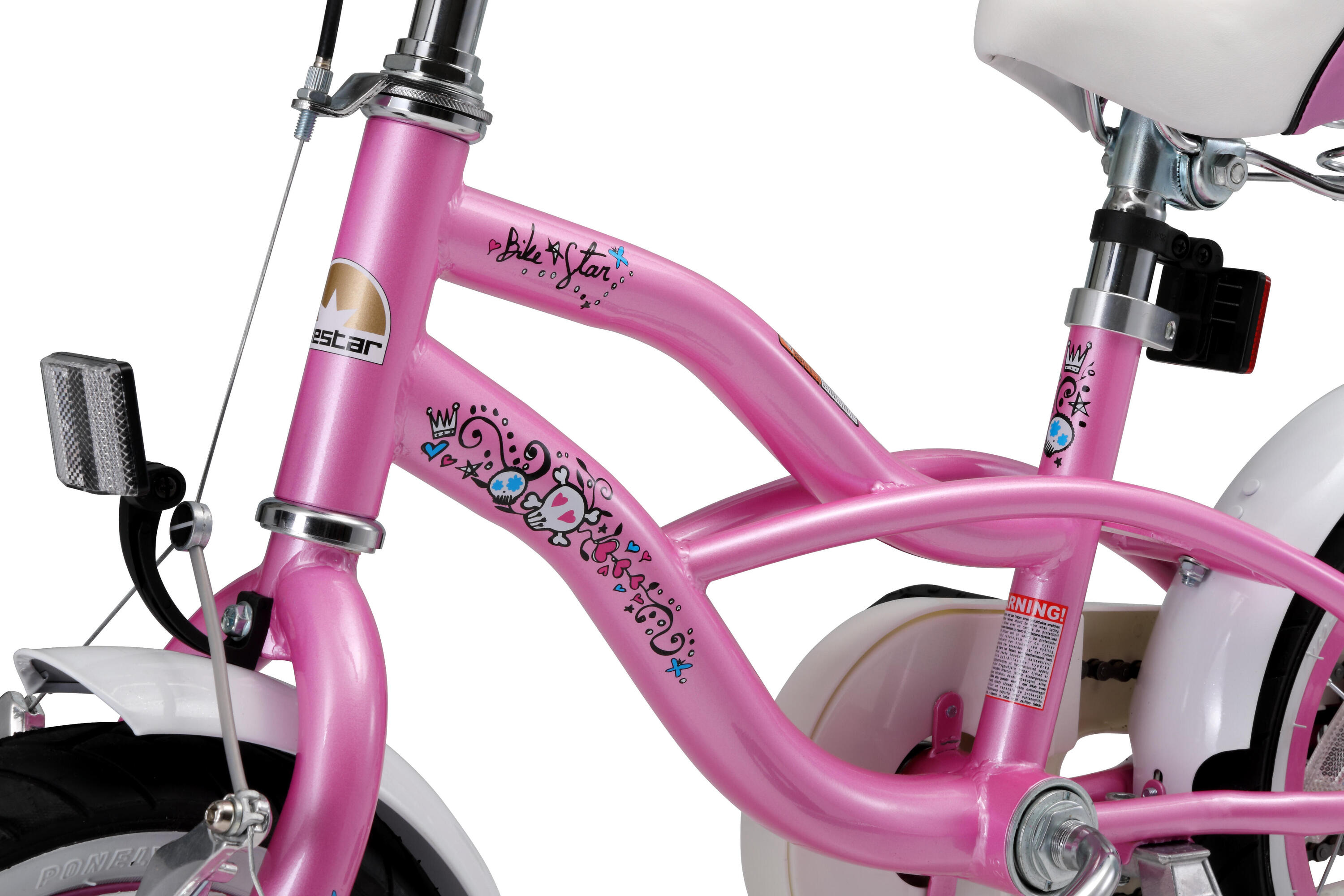 Bicicletta per bambini 12 pollici dai 3 - 5 anni, Cruiser 6/7