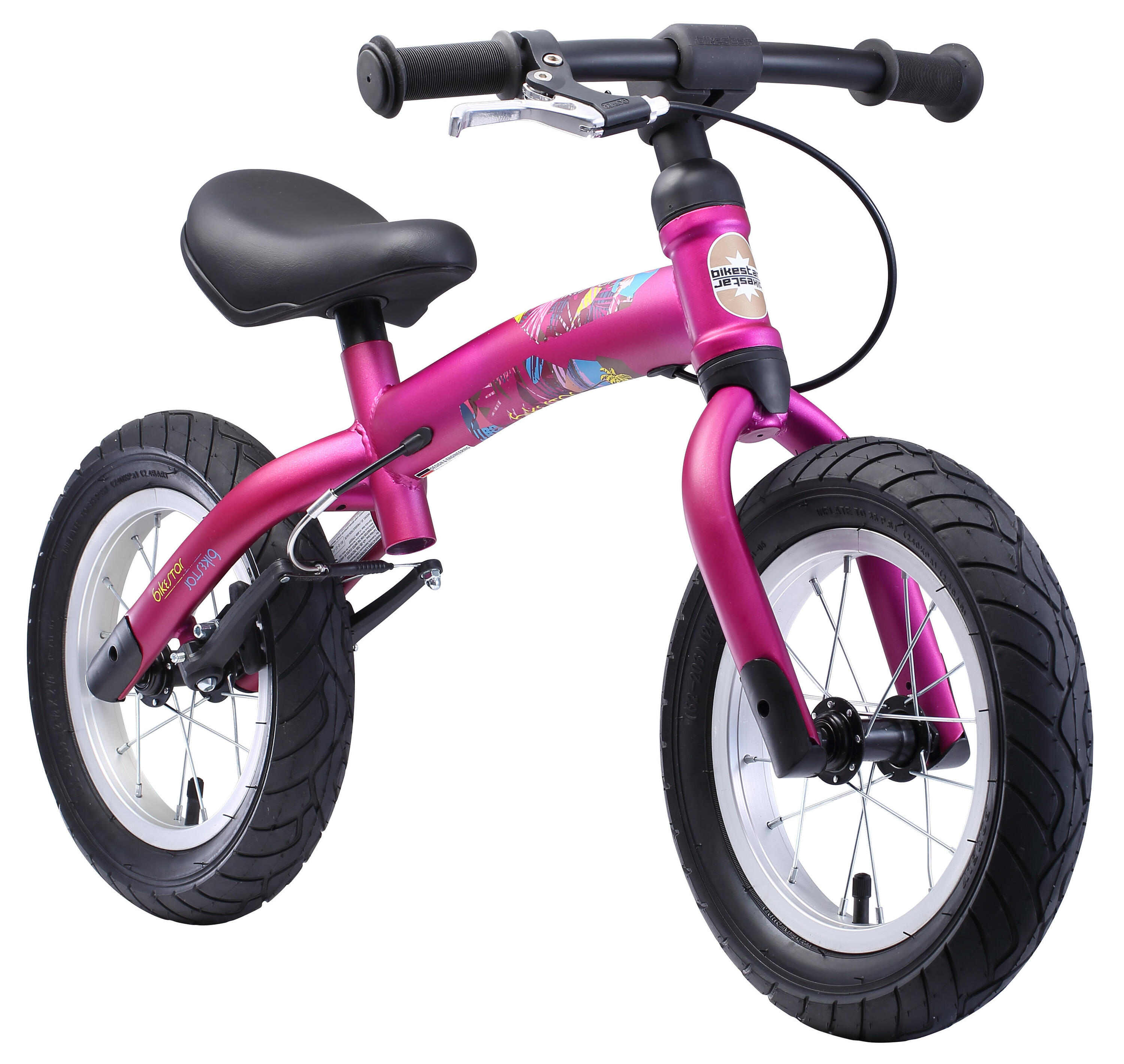 Loopfiets 12 inch 3 jaar 2-in-1 6/7