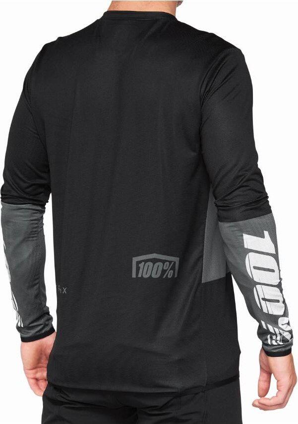 100% R-Core X Jersey Carvão / Preto 2/2
