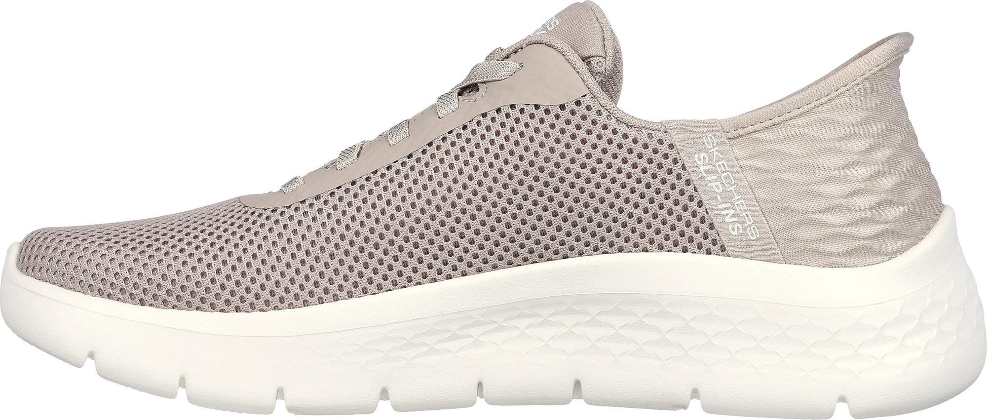 Scarpe lifestyle Skechers Slip-ins Go Walk Flex Grand Entry beige da donna 2/7