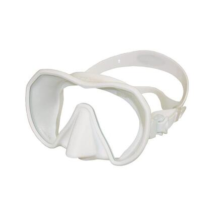Masque de plongée, apnée et snorkeling Maxlux S blanc Beuchat