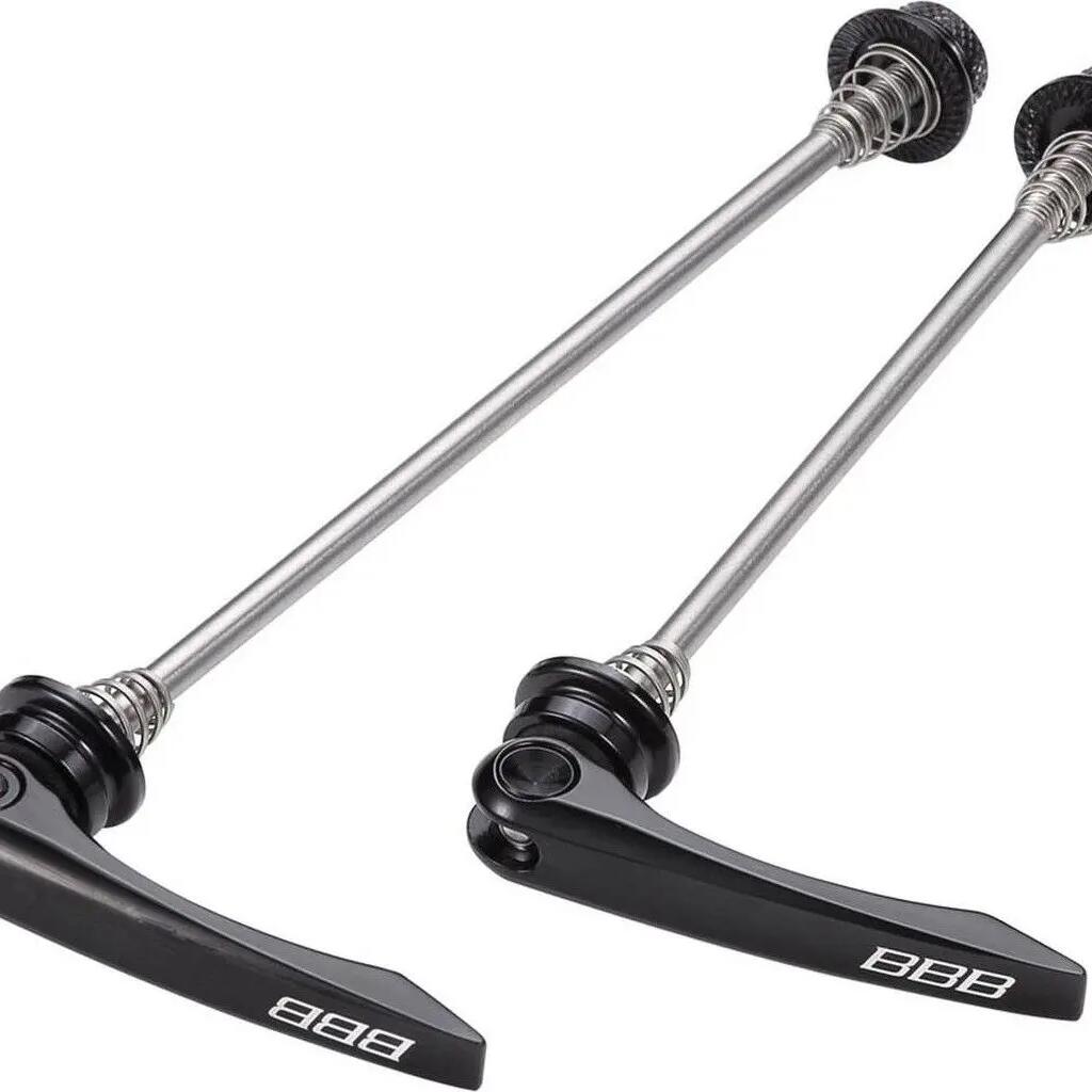 BBB Quick Release axle titanium LIGHTBLOCK 130 Black