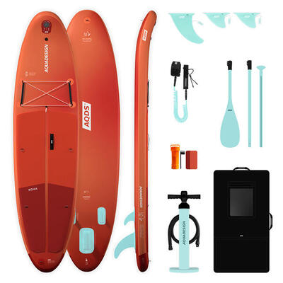 Opblaasbaar stand up paddle board pakket (max. 135 kg) - kova 10'6