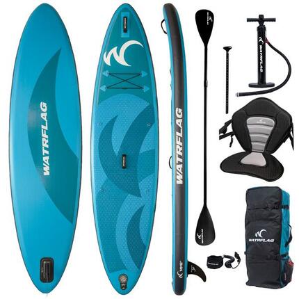 Premium Deska SUP WATRFLAG Glide 10'6" ALLROUND + EXTRA Kajak Set