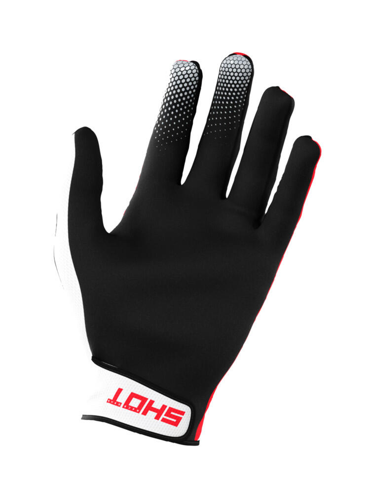 Guantes Shot Rogue Revolt Adulto Rojo 2/3