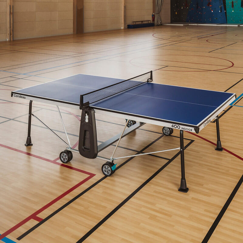 Cornilleau - Table de ping pong d'intérieur 400 Indoor - Bleu