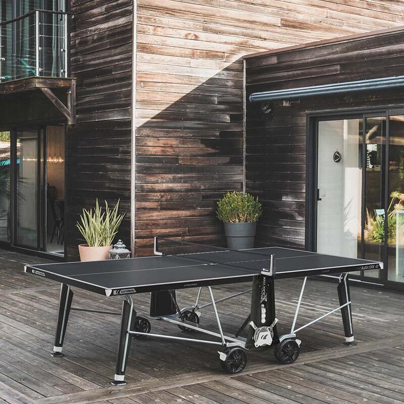 Table de ping-pong d'extérieur Black Code ID Outdoor Cornilleau
