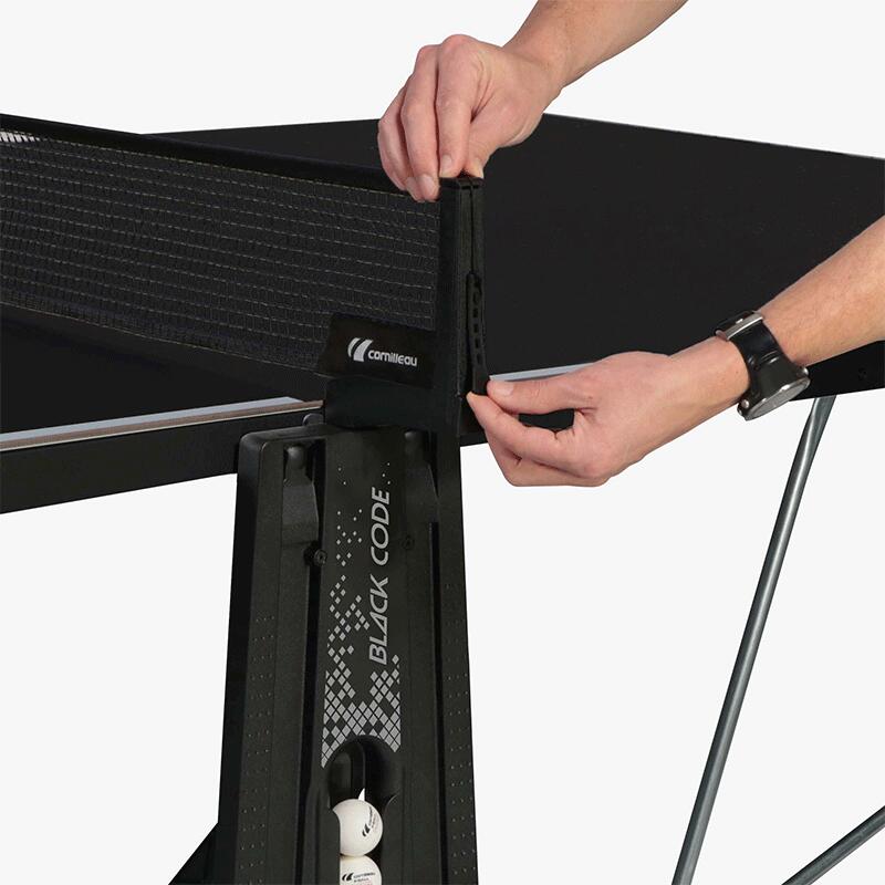 Table de ping-pong d'extérieur Black Code ID Outdoor Cornilleau