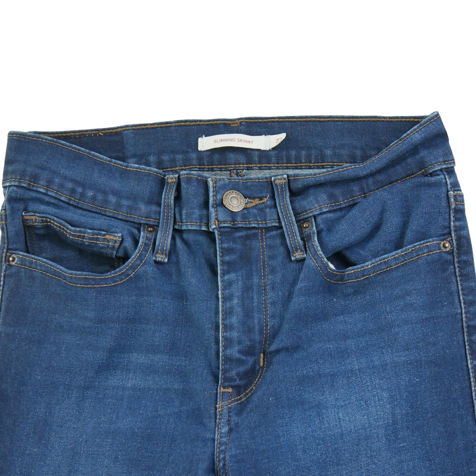 Levi Strauss damskie spodnie jeansowe skinny 3/7