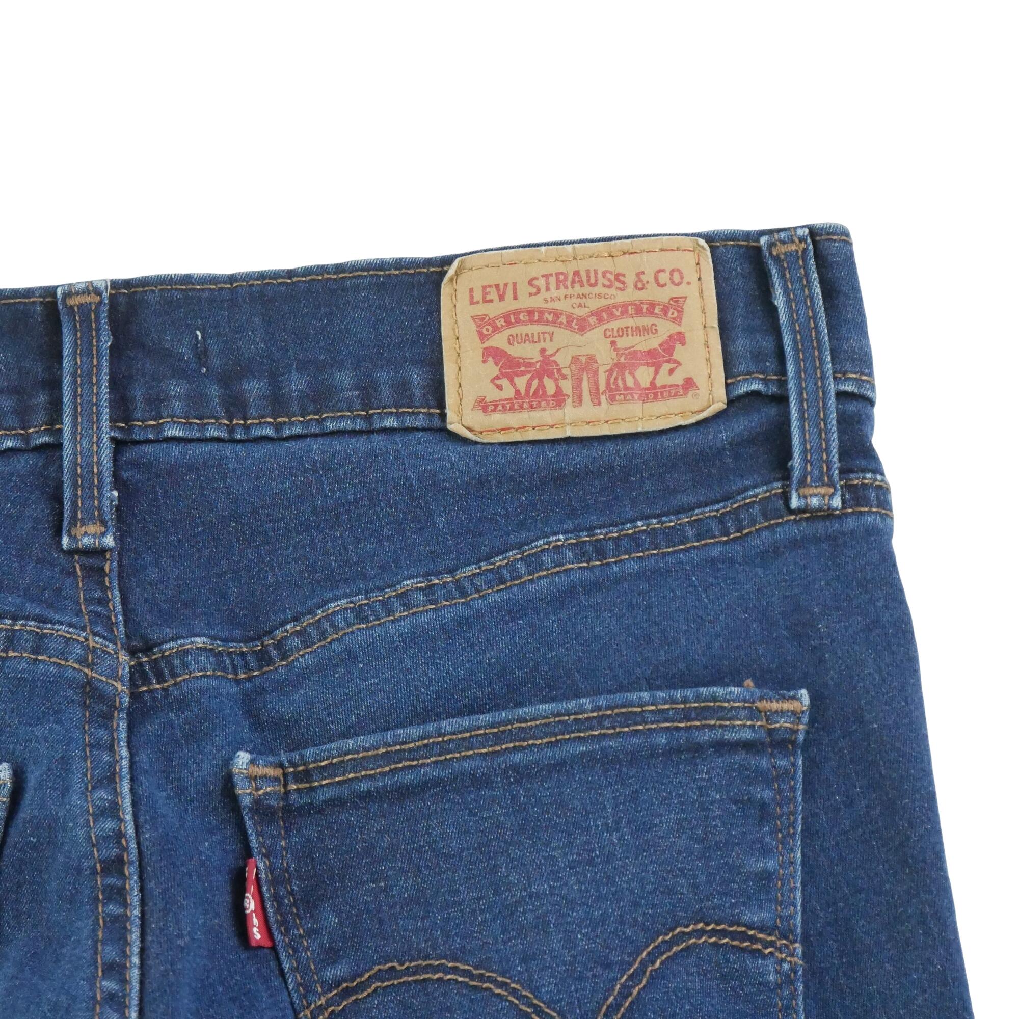 Levi Strauss damskie spodnie jeansowe skinny 6/7