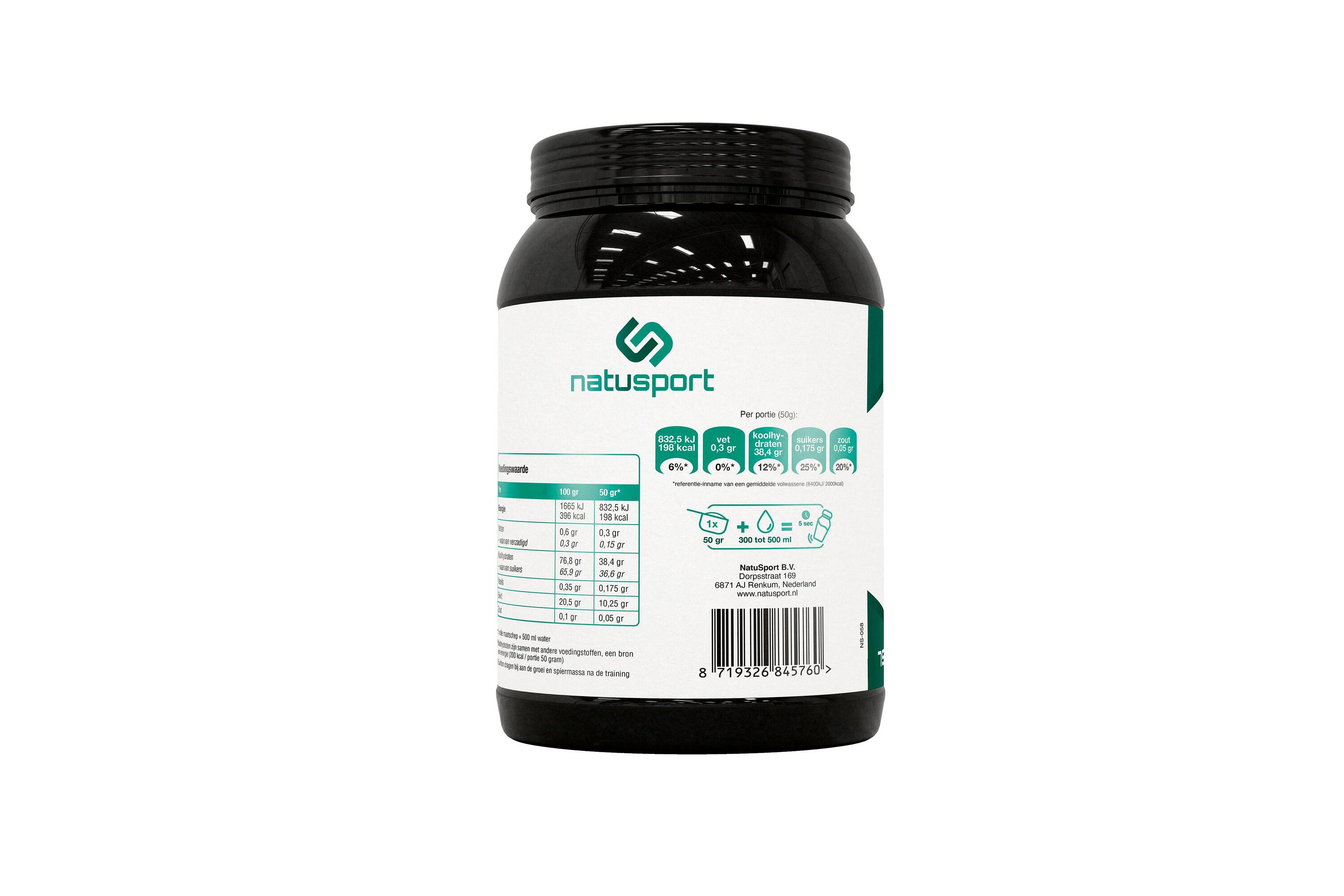 Recovery Sport Shake - Hersteldrank - Eiwit & Koolhydraten - Vanille - 750g 2/4