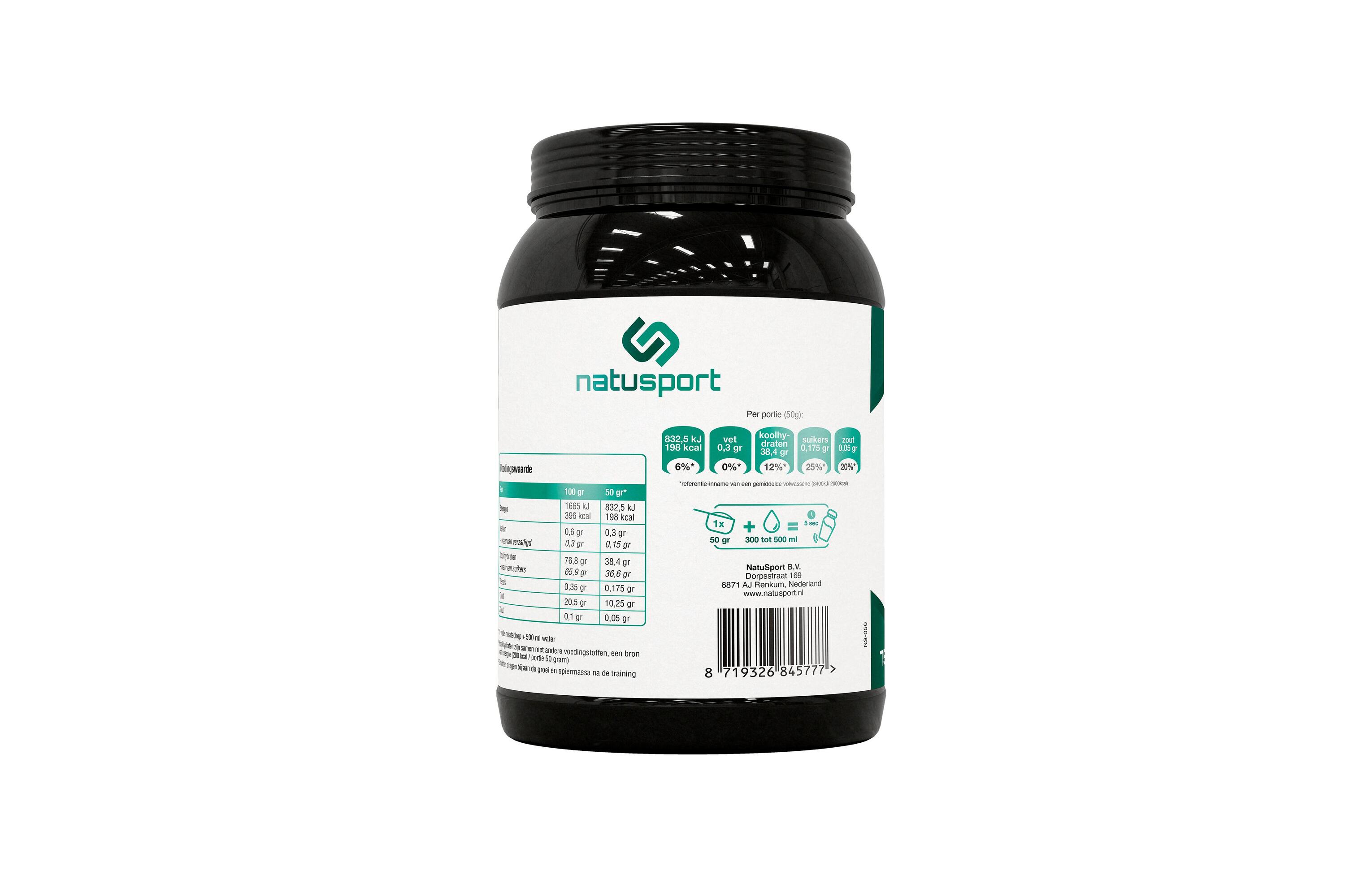Recovery Sport Shake - Hersteldrank - Eiwit & Koolhydraten - Chocolade - 750g 2/4