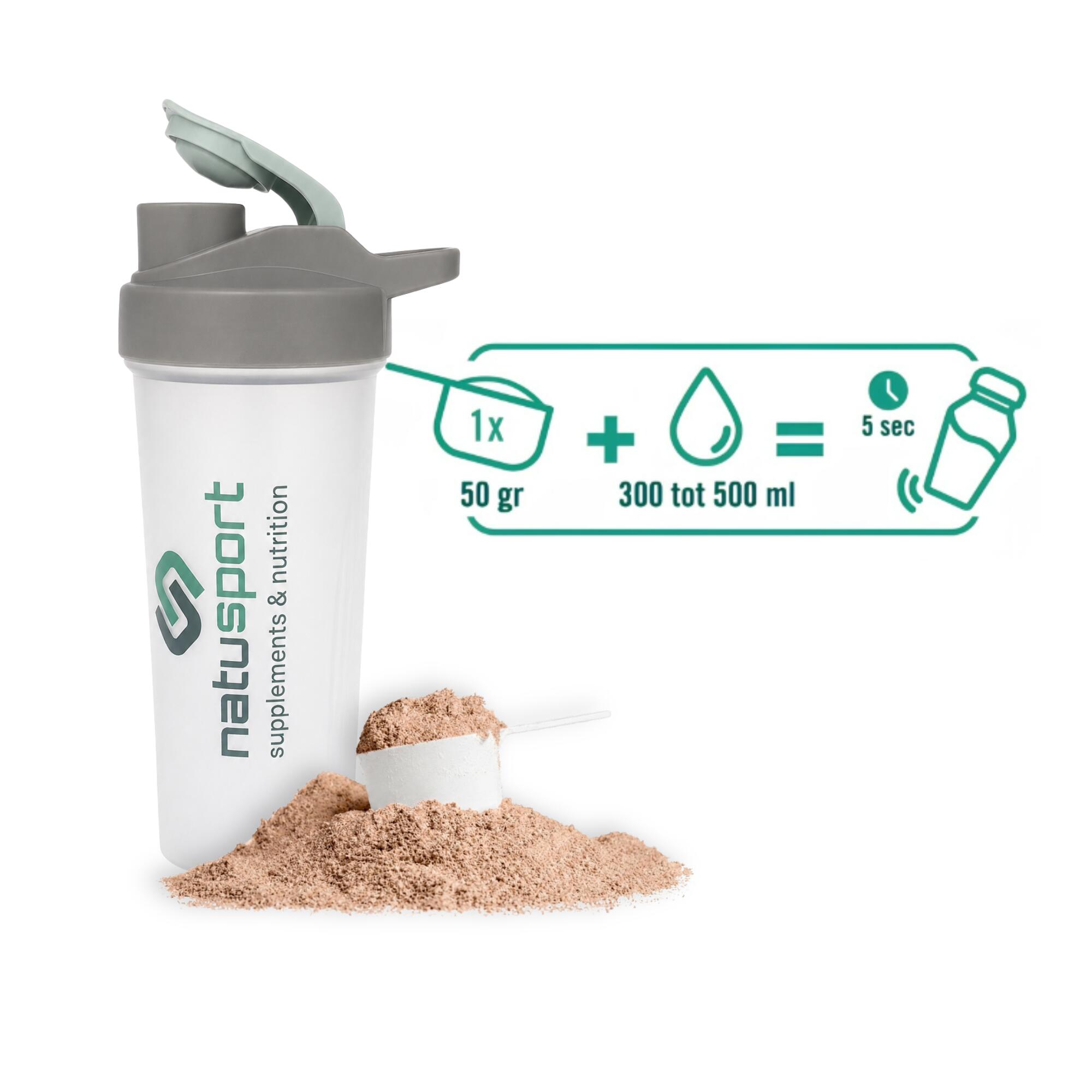 Recovery Sport Shake - Hersteldrank - Eiwit & Koolhydraten - Banaan - 750g 4/4