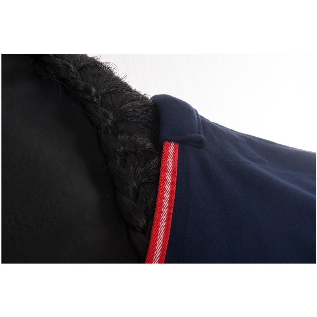 Couverture séchante Alaska bleu marine/rouge/blanc/rouge 3/3