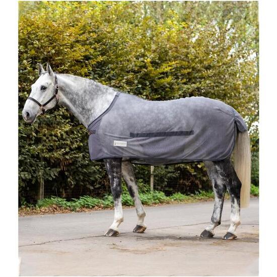 Couverture anti-mouches pour cheval avec bavette ventrale Waldhausen Comfort