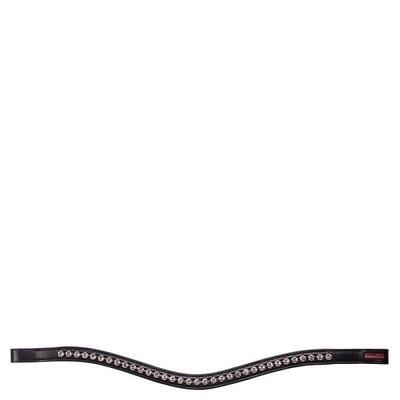 Paard wenkbrauwband bombe chaine kristal premiere lyskamm