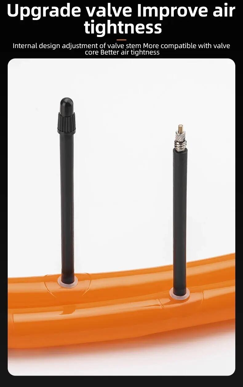 Duše 24g AL Road 700/18C-28C 65 mm ORANGE 4/7
