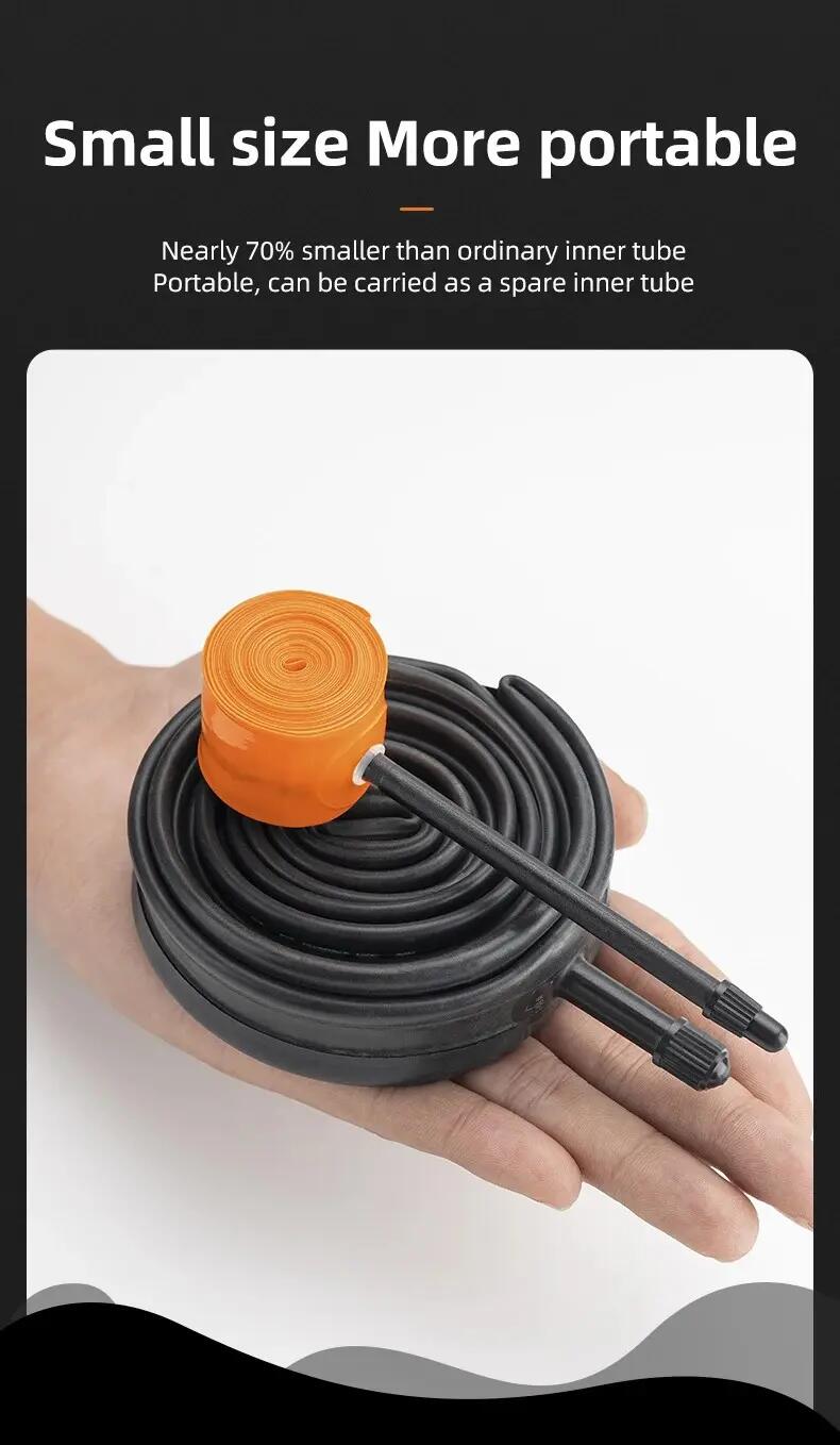 Duše 24g AL Road 700/18C-28C 65 mm ORANGE 5/7