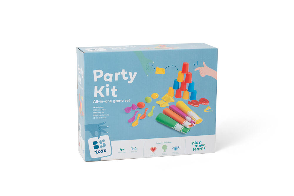 Feestkit spelset - buitenspellen voor verjaardag - zaklopen - blikgooien 6/6