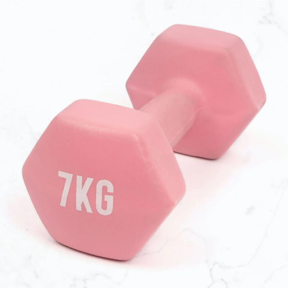 Hantla fitness myga Dumbbell 7 kg 1 szt 1/6