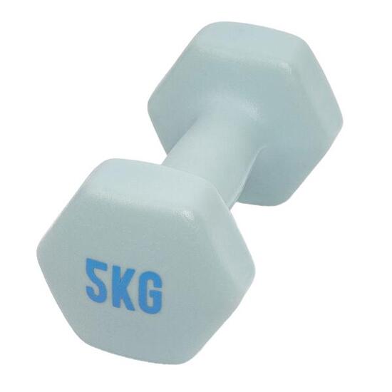 Hantla fitness myga Dumbbell 5 kg 1 szt