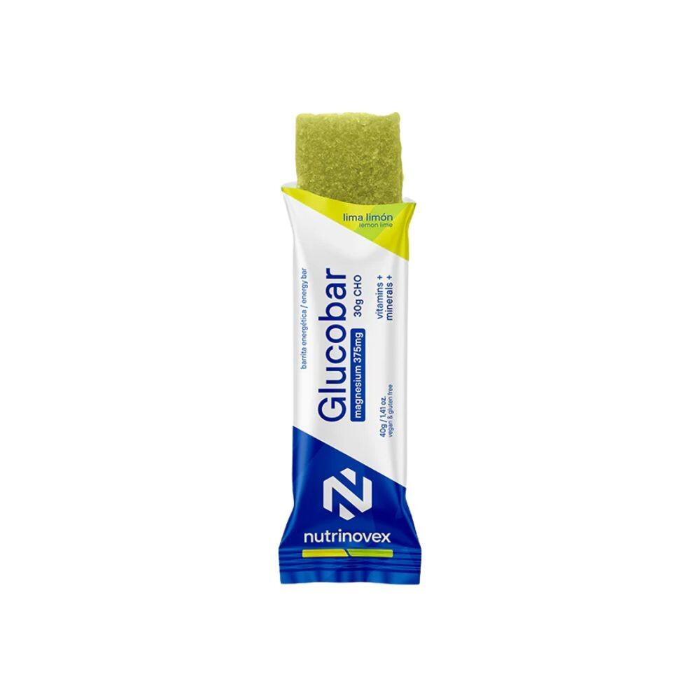 Barrita Glucobar Lima Limón con Magnesio Nutrinovex 1/2