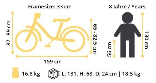 MTB 24" bici bambini 9 anni, hardtail, 21 velocità, freno a disco 7/7