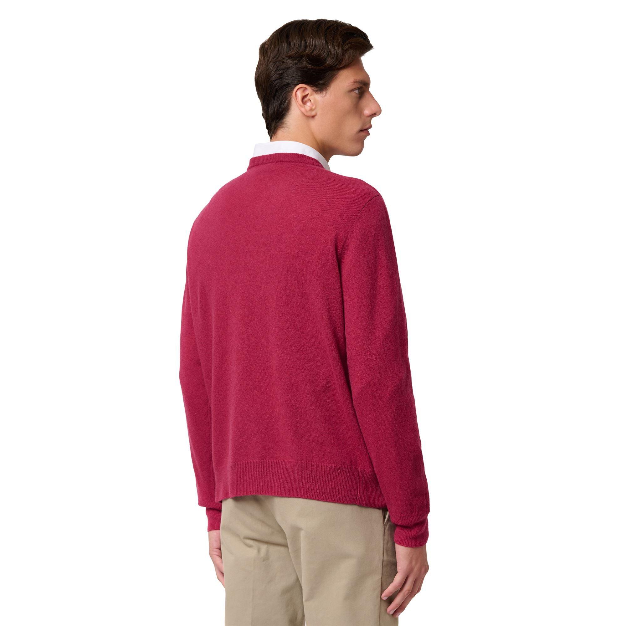 Maglione da uomo in lana rosso da lifestyle 5/6