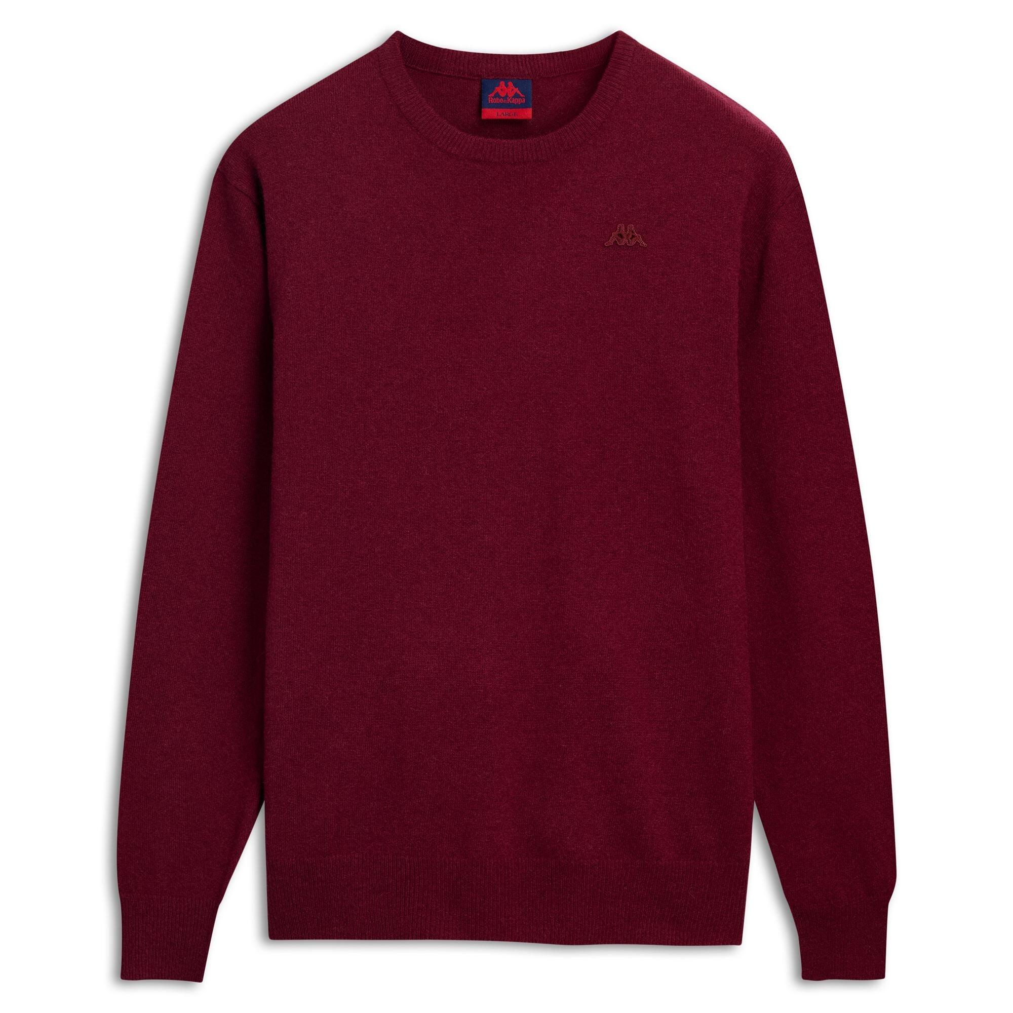 Maglione da uomo in lana rosso da lifestyle 2/6