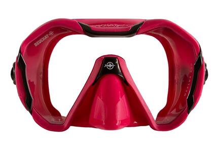 Masque de plongée, apnée et snorkeling Maxlux Evo magenta noir Beuchat