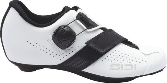 Buty damskie PRIMA biało-czarne
