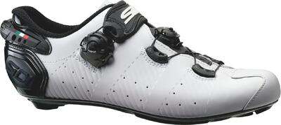 Sidi wire 2s damesschoenen voor op de weg wit/zwart