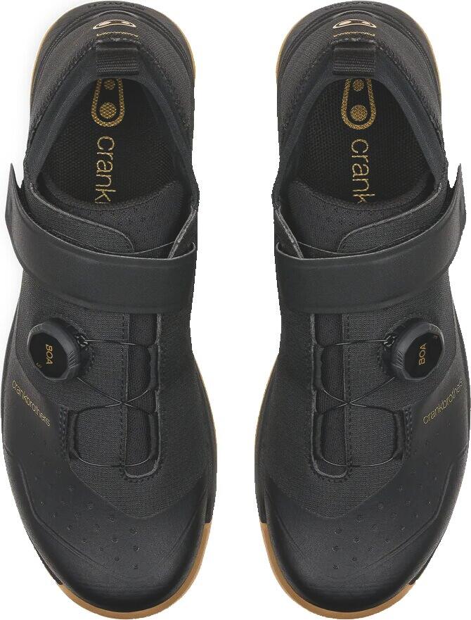 Crankbrothers Stamp Trail BOA Gold/Black Flat Pedal Shoes 5/6