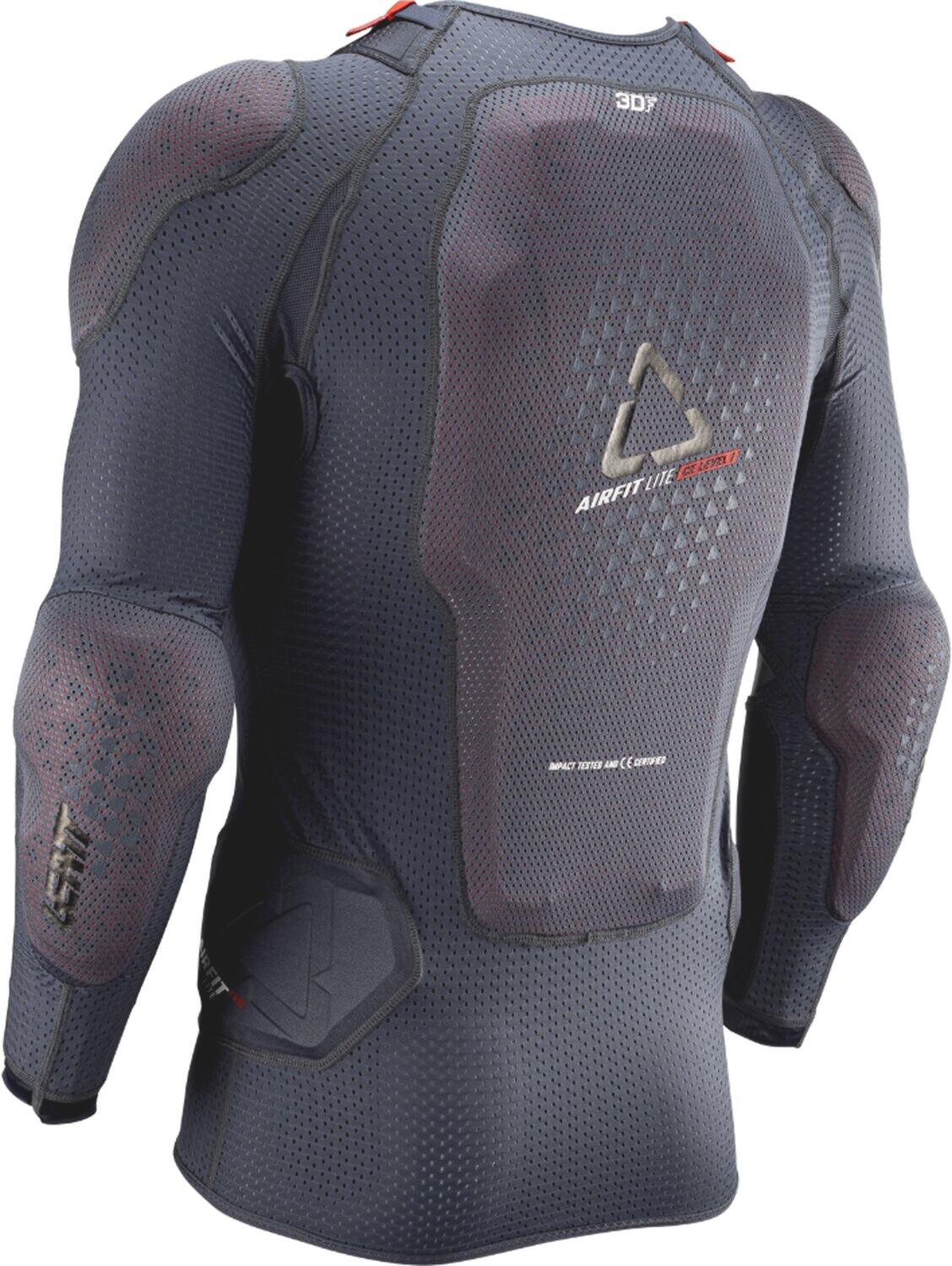 Leatt 3DF AirFit Lite Evo Grijs Heren integraal beschermvest 3/7