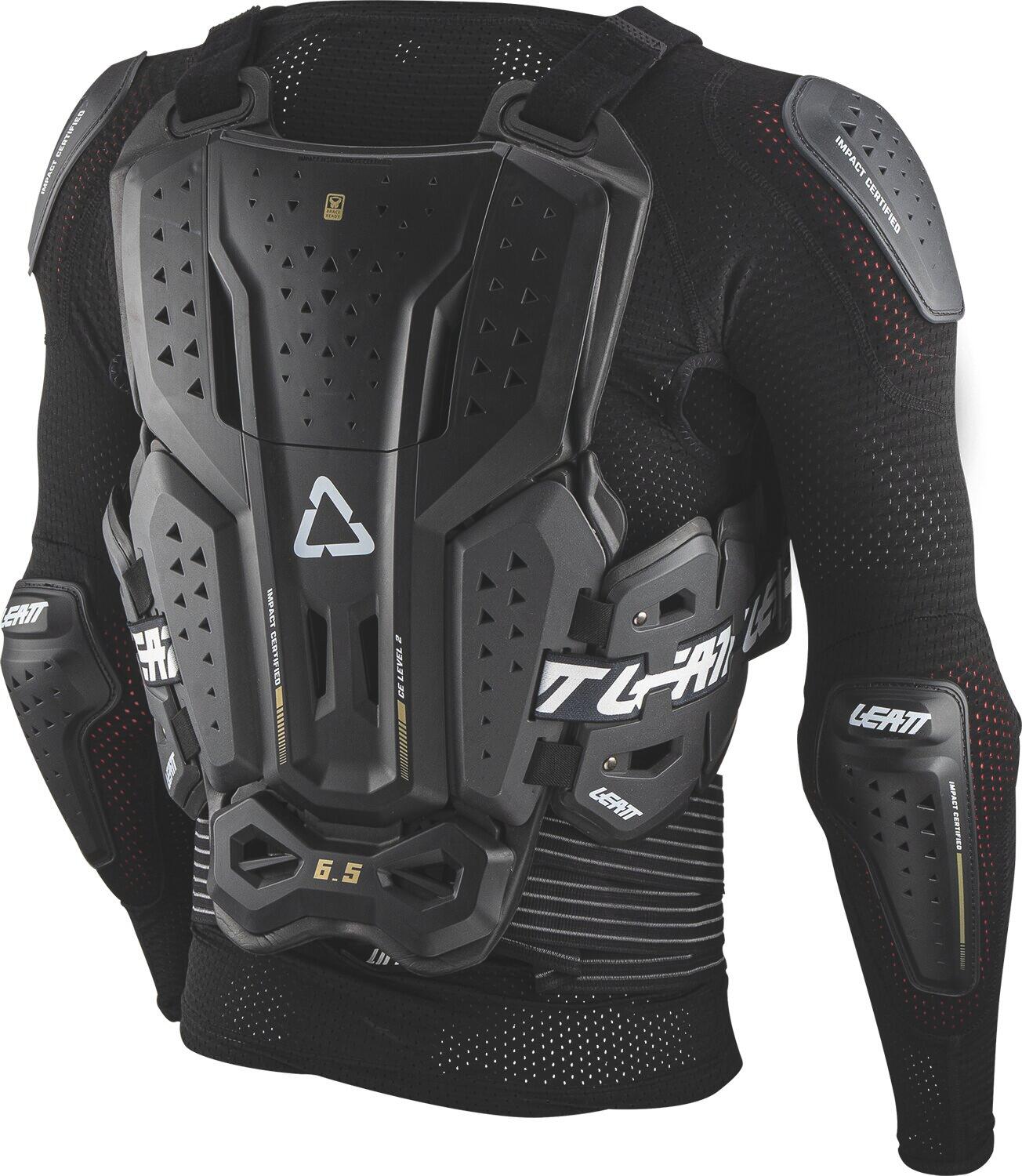 Plastron Graphene gilet protection VTT schwarz coque rigide 4/7